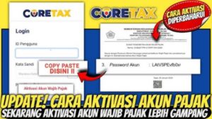 Cara Aktivasi Akun Coretax DJP untuk Wajib Pajak dengan Mudah