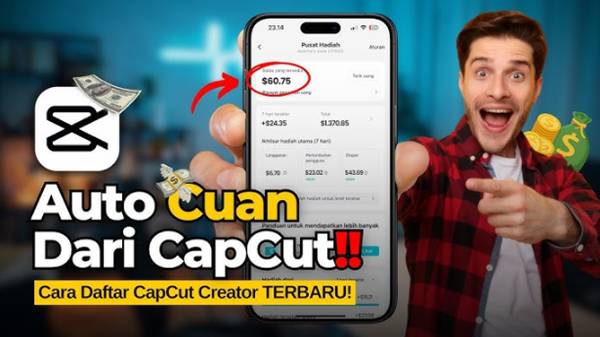 Cara Mendapatkan Uang dari CapCut lewat Event Undang Teman 2026