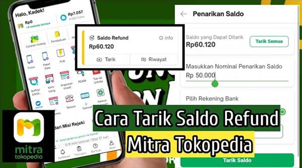 Cara Tarik Saldo Tokopedia ke Rekening Bank dengan Mudah