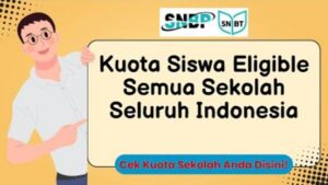 Cek Kuota Sekolah Siswa Eligible SNBP 2026 Online di Portal SNPMB