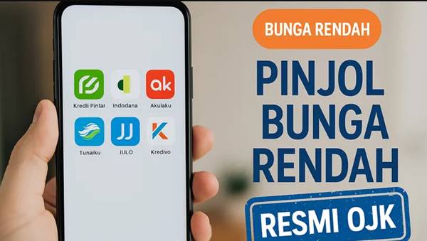 Daftar Pinjol Bunga Rendah Legal OJK, Limit Besar Tenor Panjang