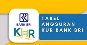 Tabel Angsuran Pinjaman KUR BRI Lengkap, Syarat dan Bunga