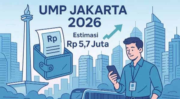 UMP Jakarta 2026 Resmi Ditetapkan, Ini Besaran Gaji Terbarunya