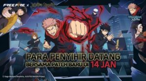 Kolaborasi Free Fire x Jujutsu Kaisen Resmi Hadir, Ini Bocorannya